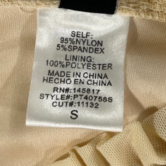 Windsor Women's Cream Colored Padded Clasp Secured Bustier Size Small - Picture 6 of 12